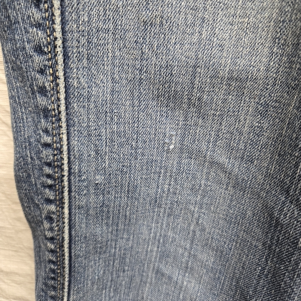 Levis Jeans Womens Size 10M Night Blues Embellished Silver Tab Y2K See Condition - Picture 11 of 15